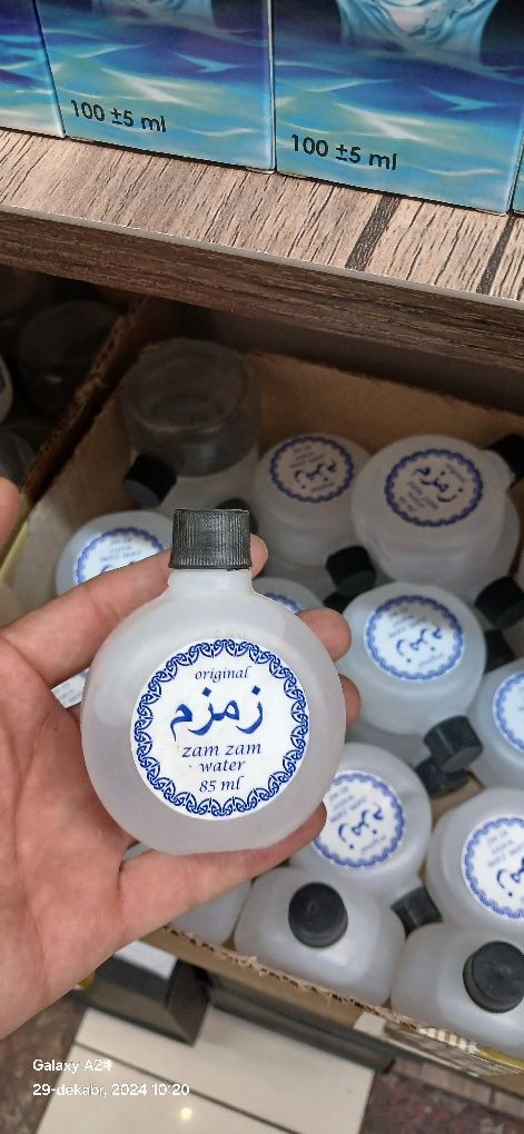Zamzam 5L 100% Original ishonchli Xavotirga o'rin yo'q  Zam zam suvi