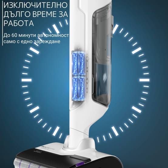 Rowenta Безкабелна прахосмукачка за мокро и сухо  X-Clean 10 GZ7035