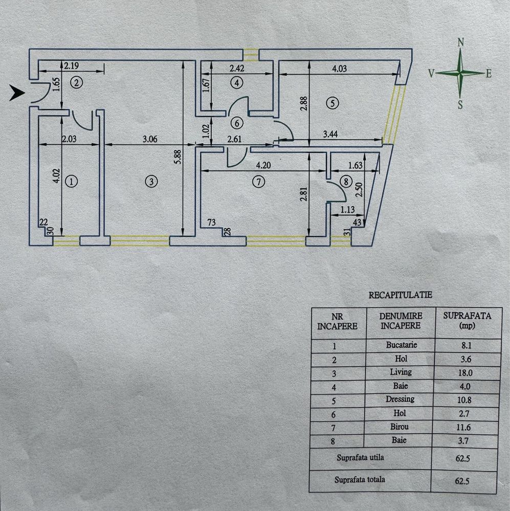 Ostroveni 29 | Apartament cu 3 camere