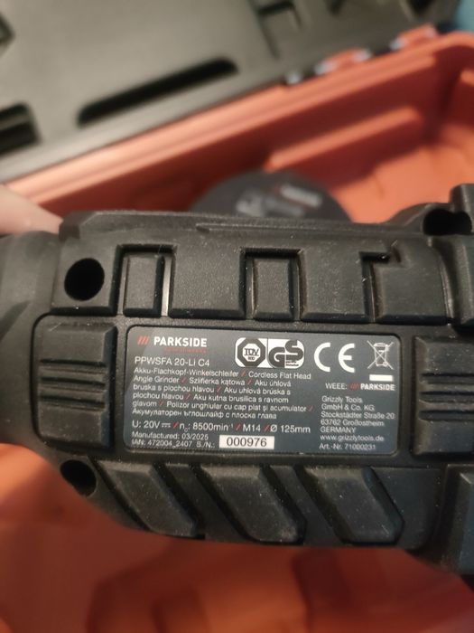 Акумулаторен флекс Parkside 20V