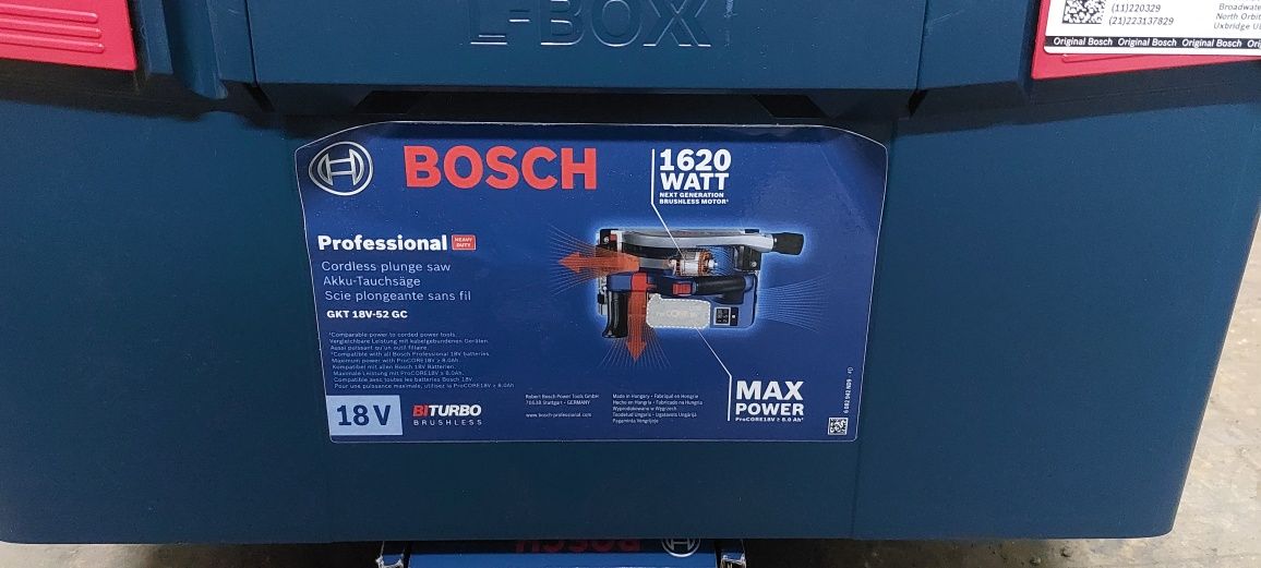 Аккумуляторная погружная пила Bosch