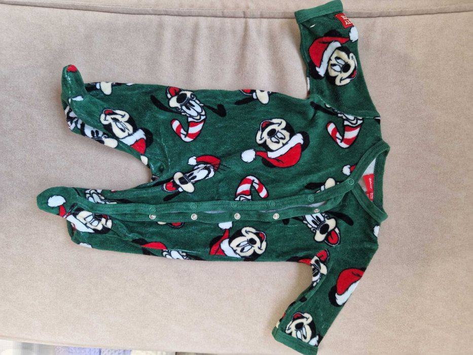 Коледни ромпъри 56 р-р, 3 броя