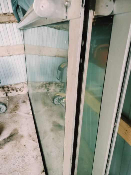 Vand ușă  termopan din aluminiu culisanta