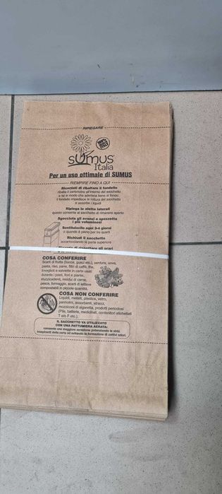 Pungi de hartie pentru gunoi, saci de gunoi din hartie