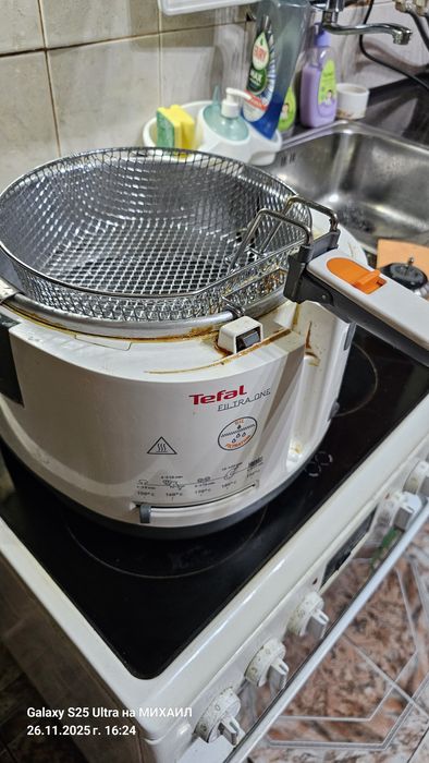 Фритюрник TEFAL с филтриране на мазнина