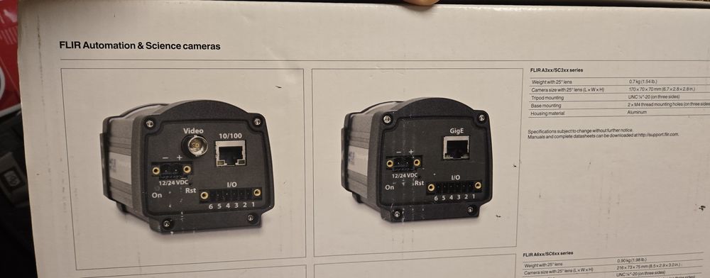 FLIR A320 camera termoviziune industrială