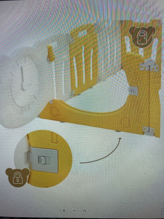 Tarc pentru copii pliabil Joyz, 120x120