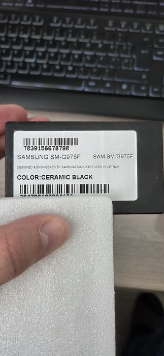 Galaxy S10 Plus Dual Sim, Ceramic Black, 512 GB