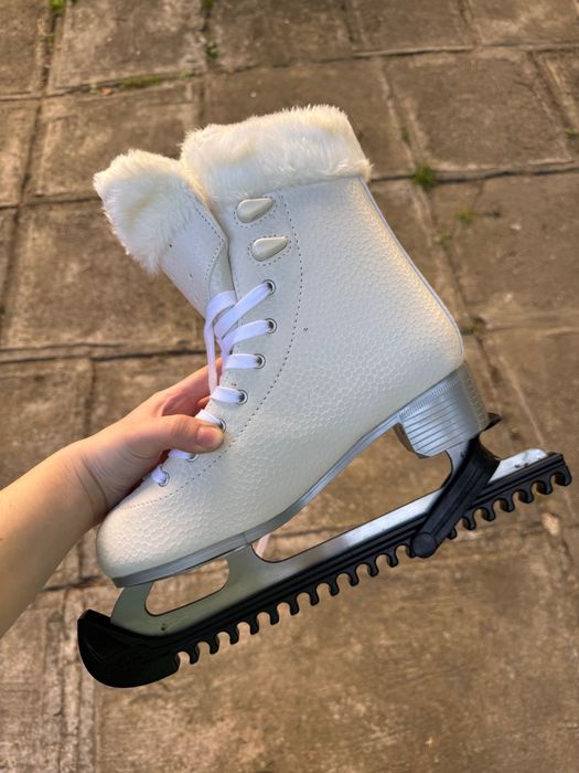 Patine damă Oxelo cu husă și protecții