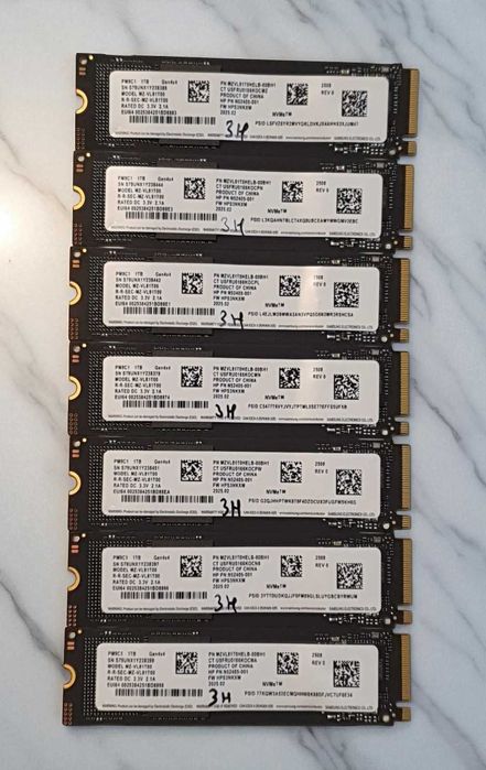 SSD Nvme 1TB Samsung Nou, garantie