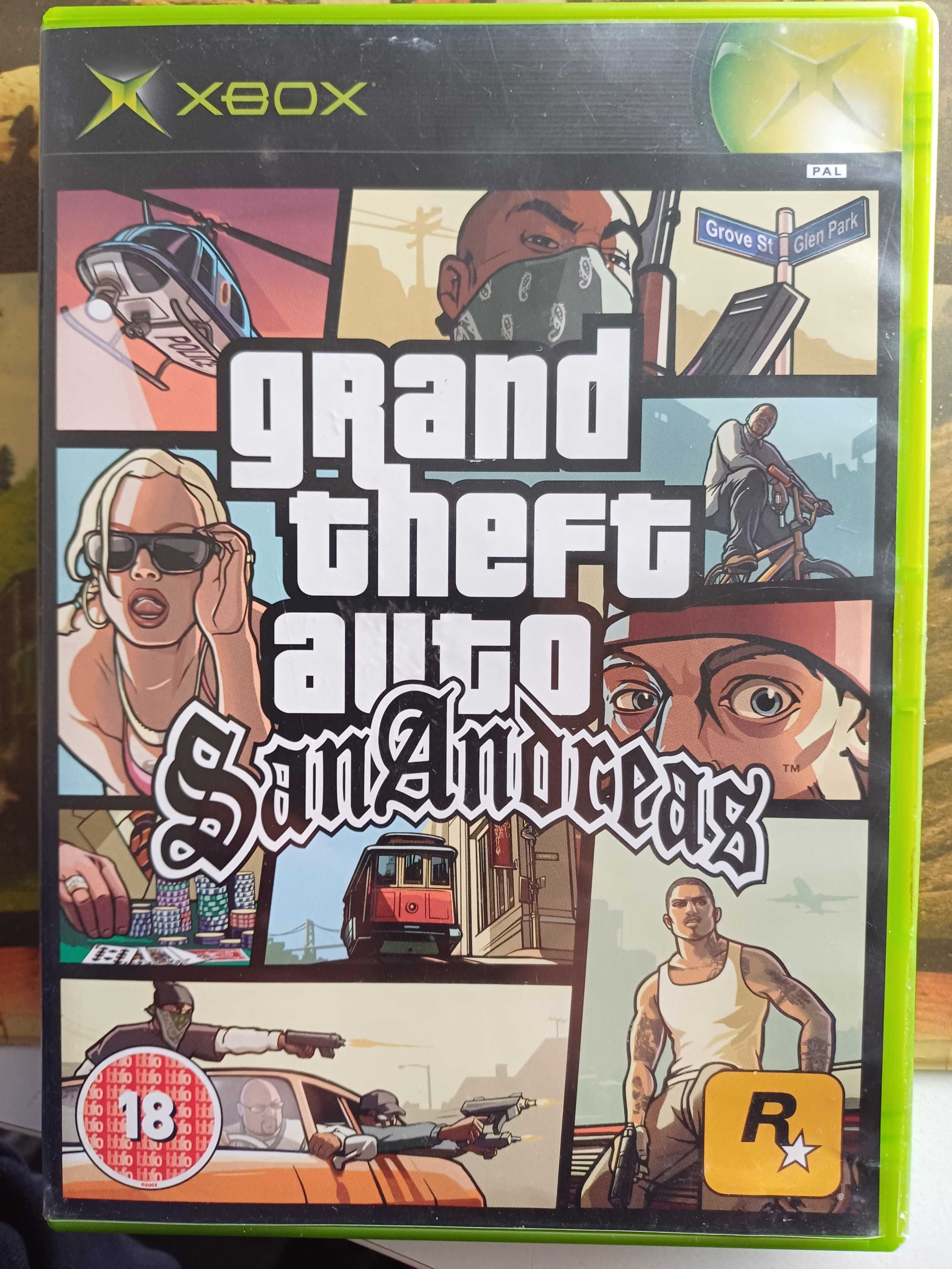 Vand joc GTA San Andreas pentru Xbox classic