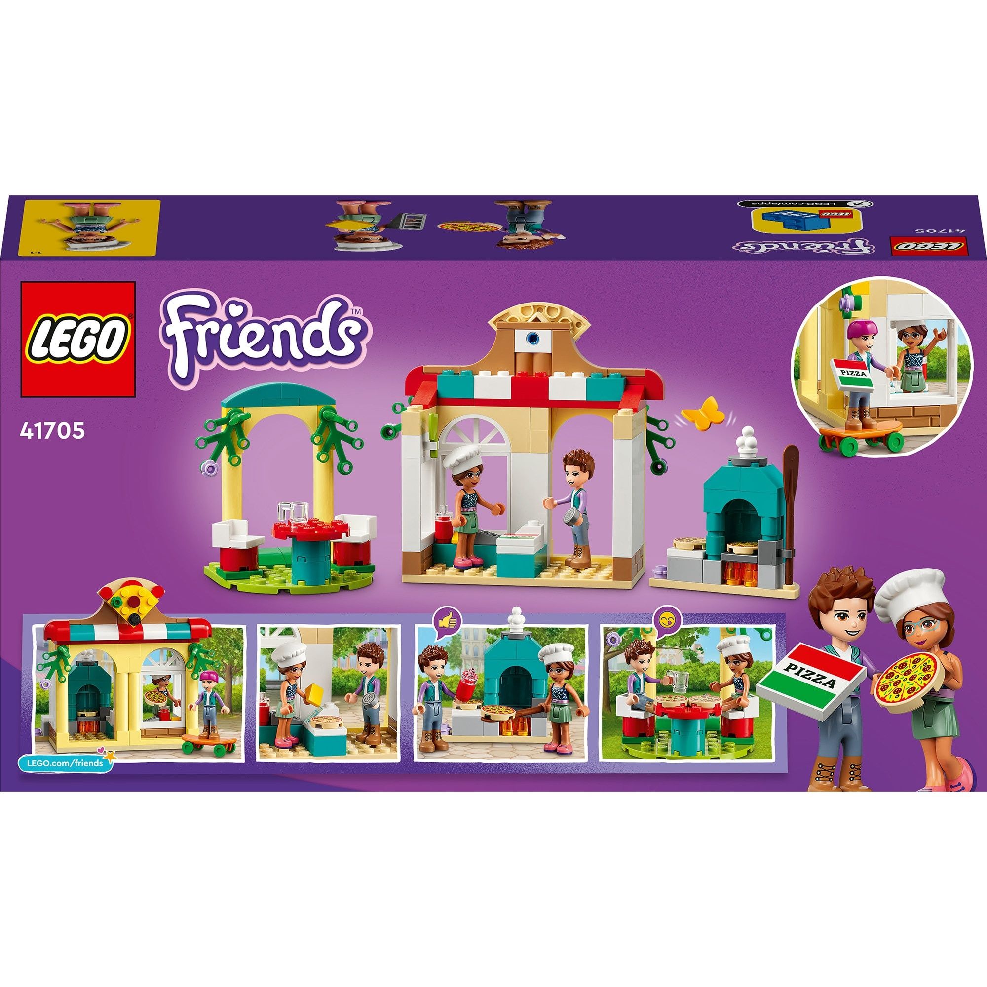 LEGO® Friends - Пицария в Хартлейк Сити 41705, 144 части