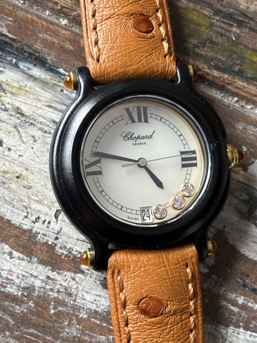 Chopard Geneve Be Happy-лимитиран швейцарски часовник с брилянти