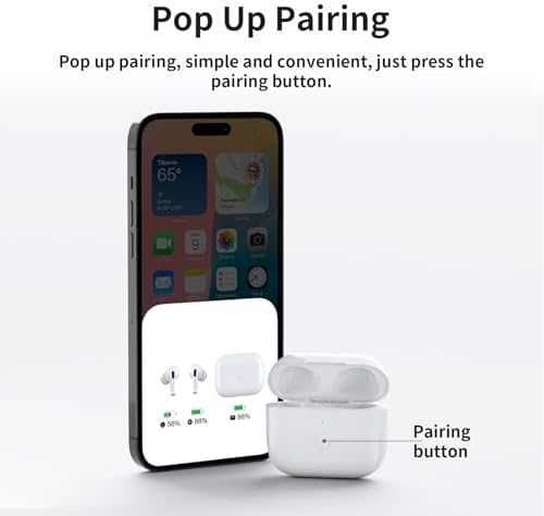 Нов Кейс за слушалки AirPods Pro 1/2 със Зареждане Bluetooth Сдвояване