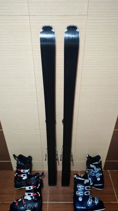 Set schiuri atomic savor 148-150 cm- clapari ski