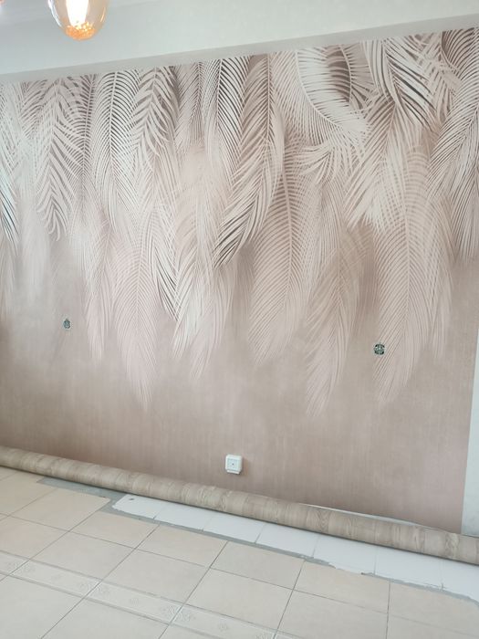 Поклейка обоев, покраска паталог