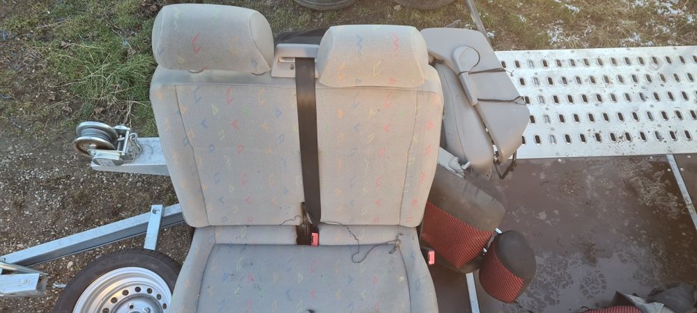 Bancheta fața spate scaun sofer vw T5 transporter caravelle