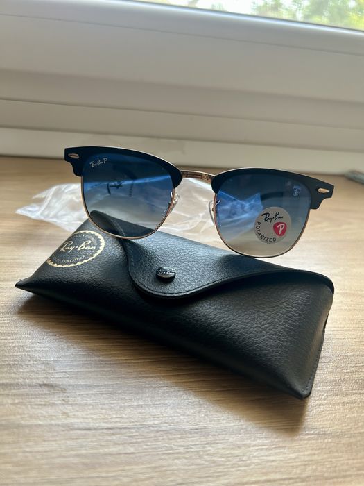 Ochelari Rayban Clubmaster polarizati