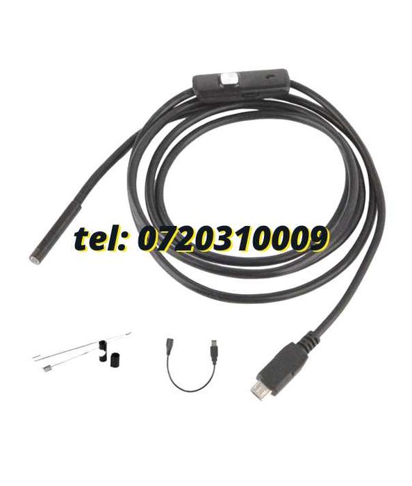 Camera Endoscop Inspectie Android  Usb 6 Led Ir Subacvatica Hd72
