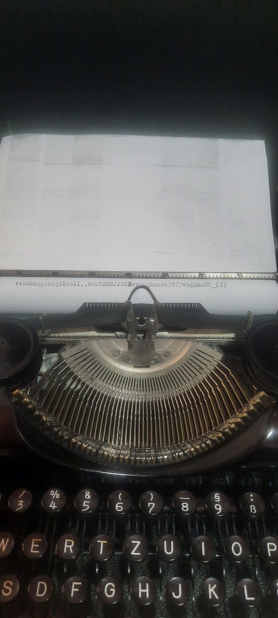 Mașină de scris Olympia Simplex 1932
