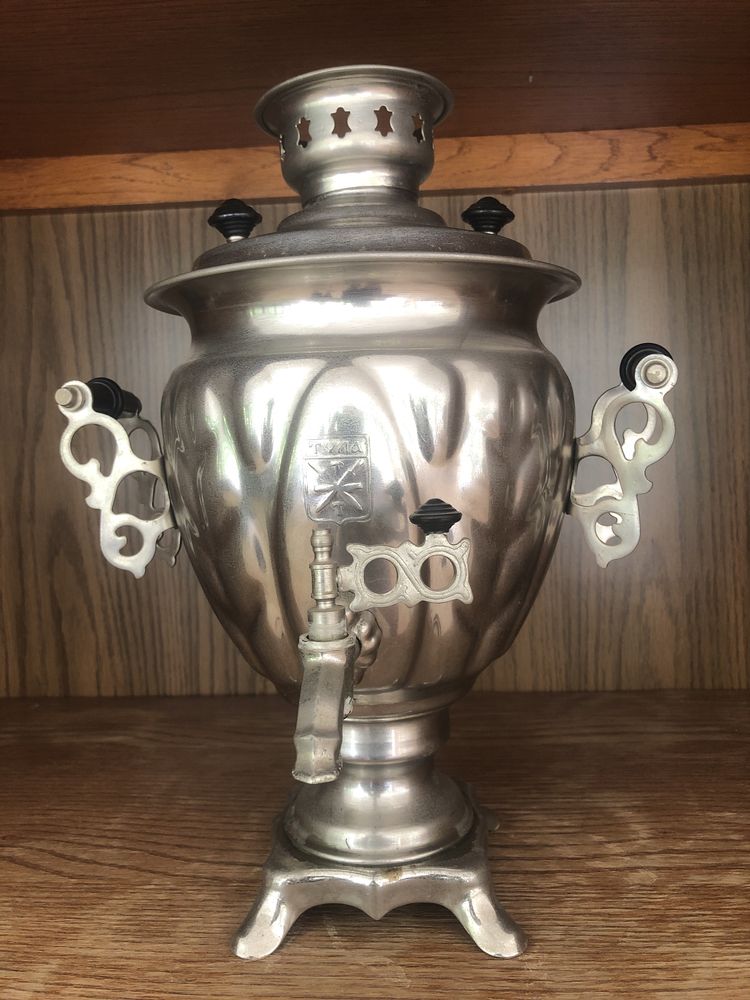 Samovar vechi rusesc,din inox