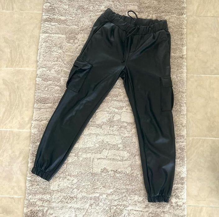 Ватиран Кожен Панталон