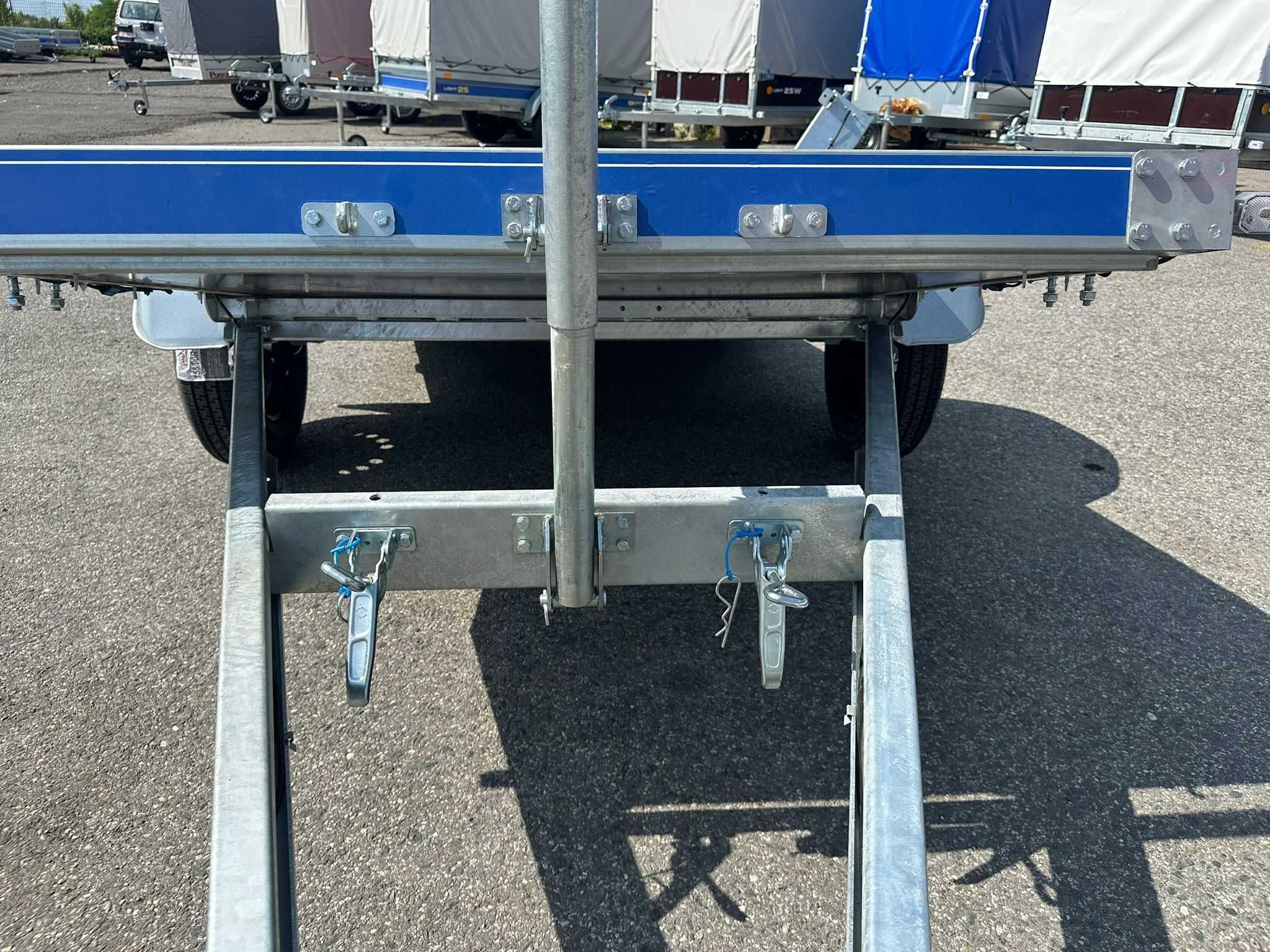 REMORCA 750 KG/ATV SI MOTO 250*130*10 cm, CIV RAR !