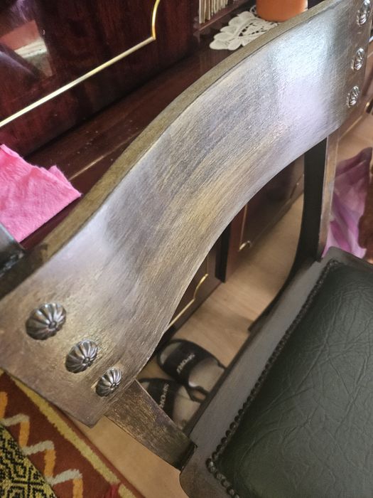 Scaun vintage lemn masiv