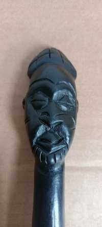 Decorațiuni Lemn Africa Tablou Sculptură Vintage De Colecție