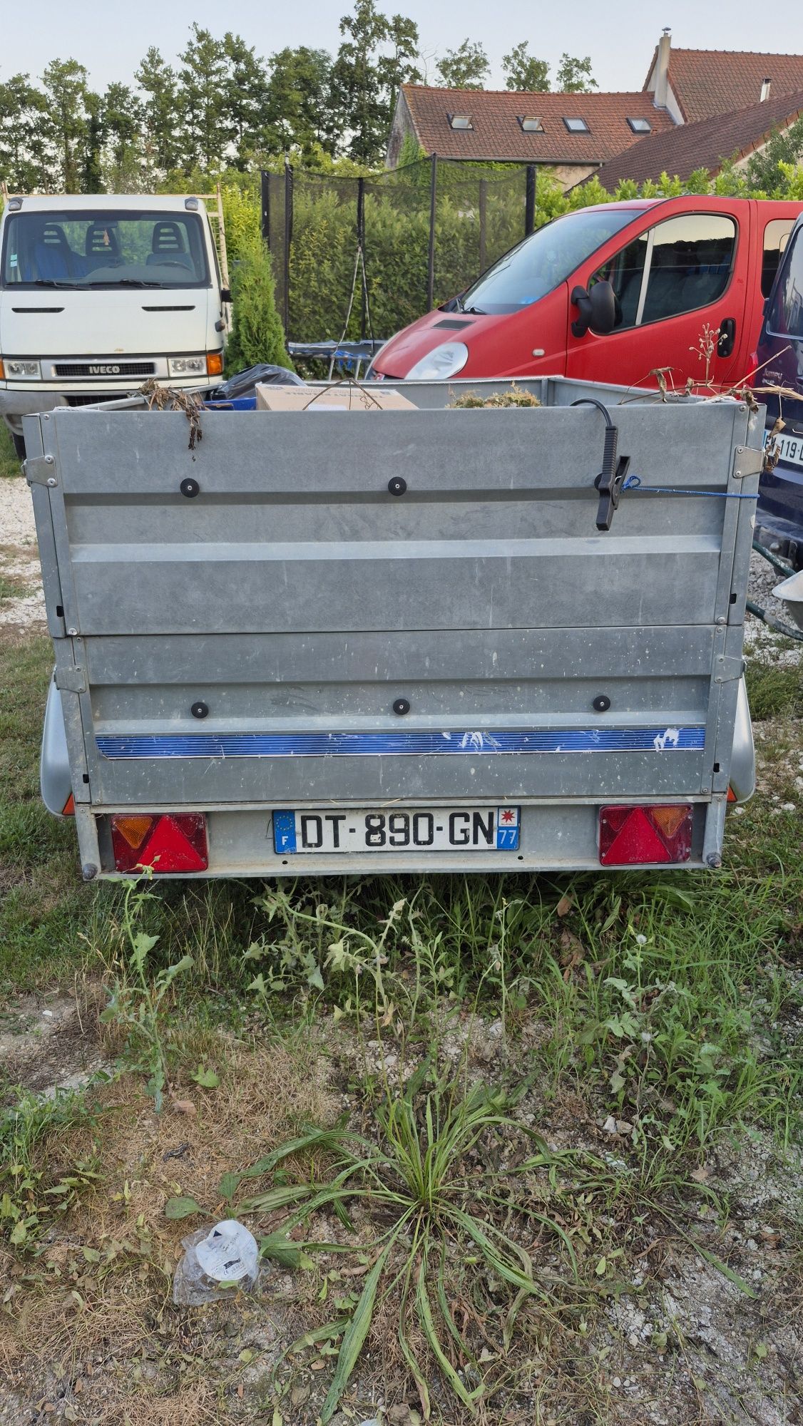 Vand remorca 750kg 2 axe