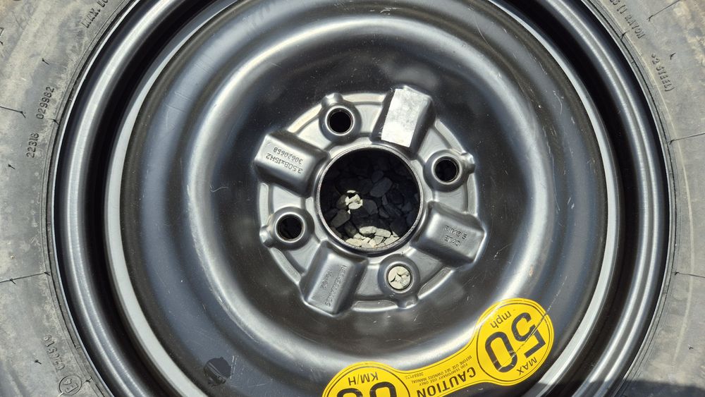 Резервна гума /ПАТЕРИЦА/ Волво 4/114.3 Volvo V40  4x114.3