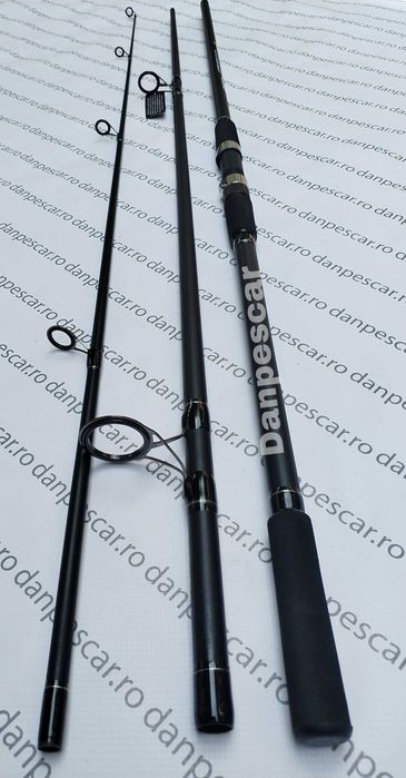 SET 4 Lansete 3,60m PRO FL CARP ATTACK din 3 bucati 3,50LBS compozit