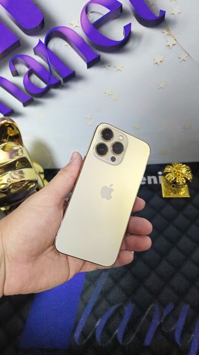 iPhone 13 PRO Gold 128GB Baterie Schimbată:100%.Preṭ fix!