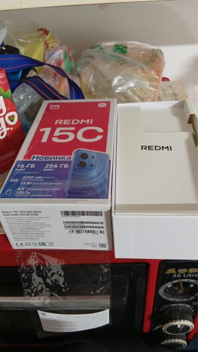 Redmi 15C 256 gb new