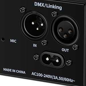 DMX 9 Lens LED RGB Stage Light Strobe Lighting Effect DJ Projector
