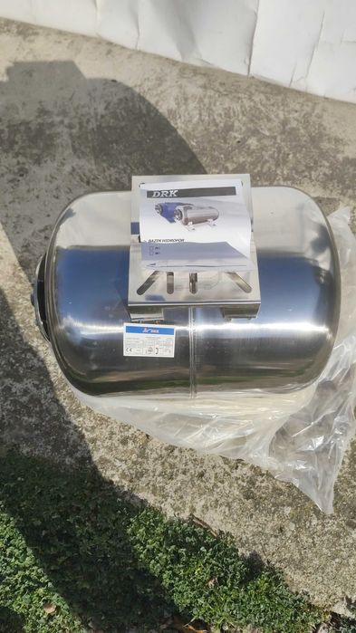 Bazin hidrofor INOX 50 litri + 2 membrane 50 litri - NOI !