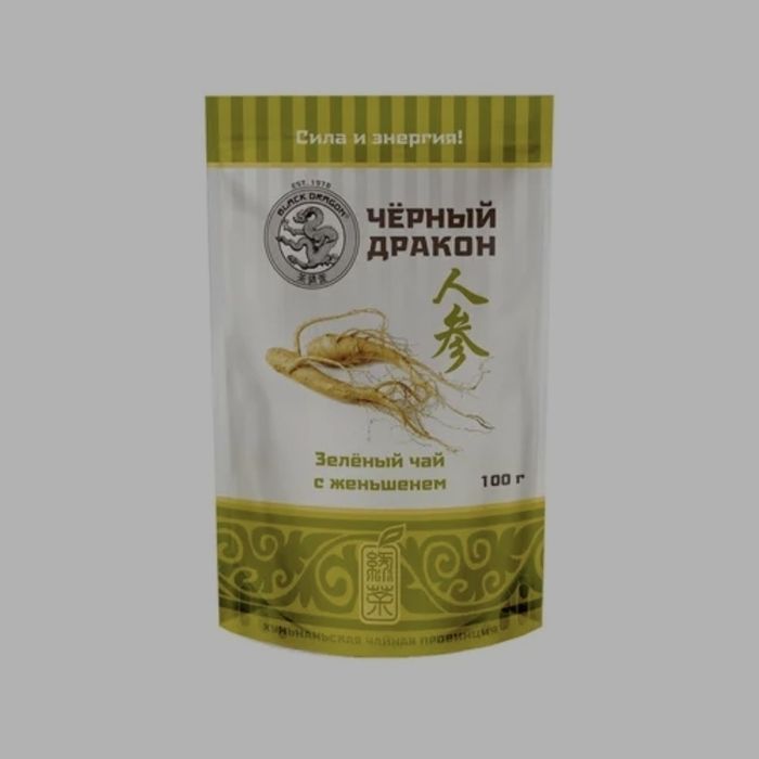 Чай зеленый с женьшенем Черный Дракон