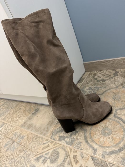 Ест.велур ботуши Бъфало