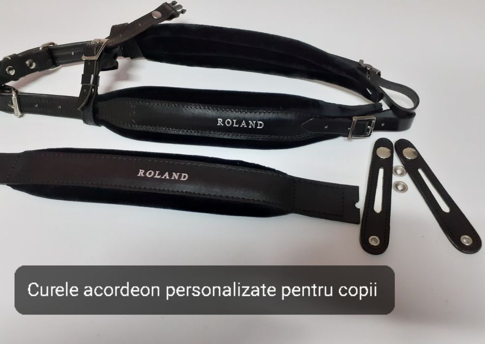 Curele acordeon piele pentru copii