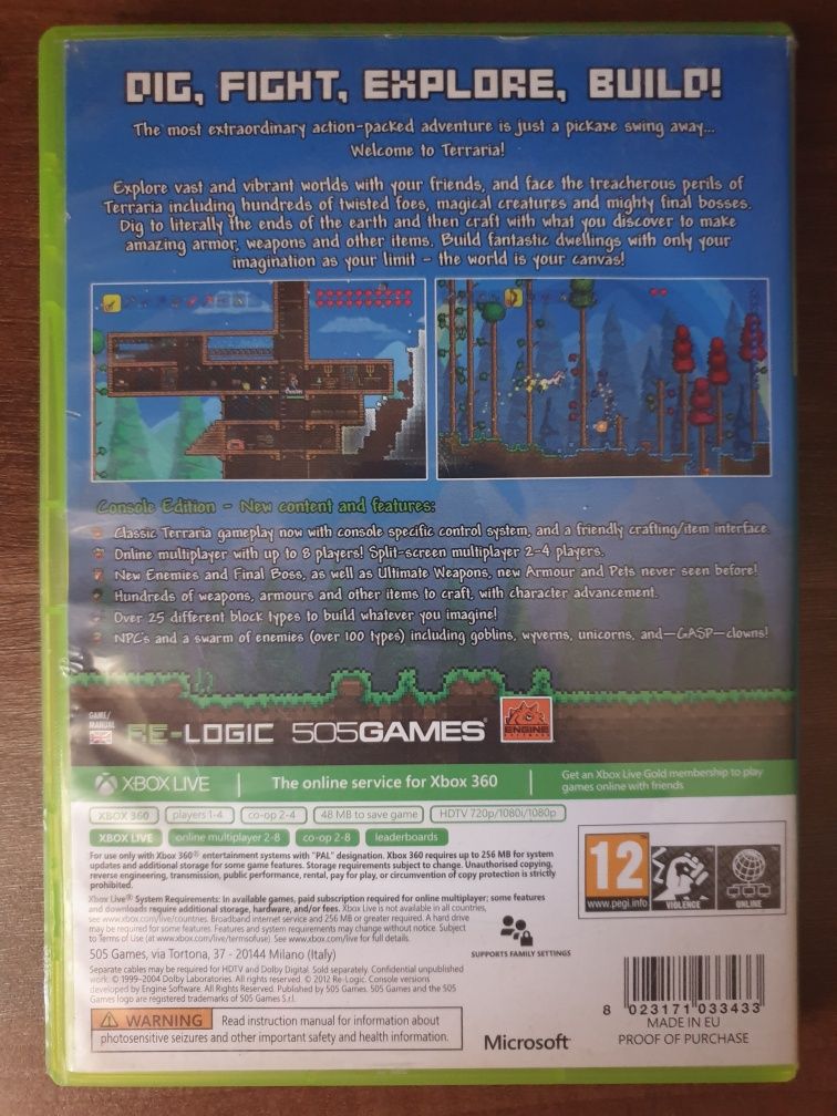 Terraria Xbox 360