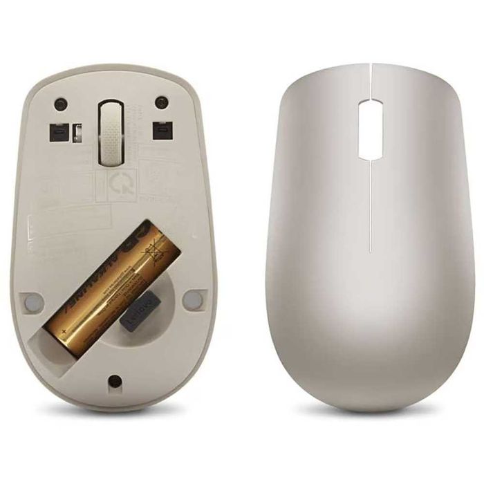 Mouse Wireless LENOVO 530, 1200 Dpi, Crem, Rosu, Garantie Nou Sigilat