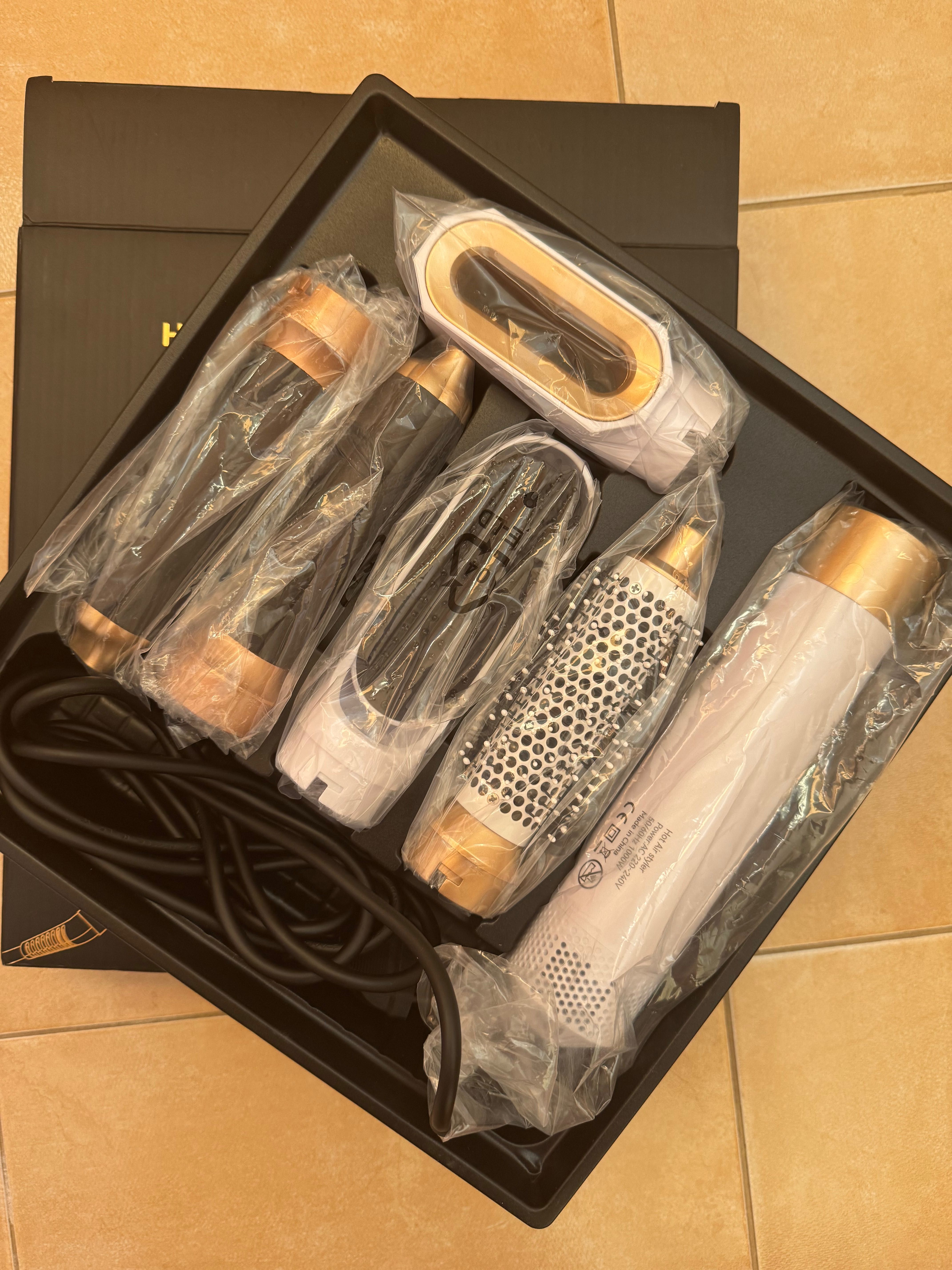 5 в 1 Мултифункционален сешоар, преса и маша за коса тип Dyson