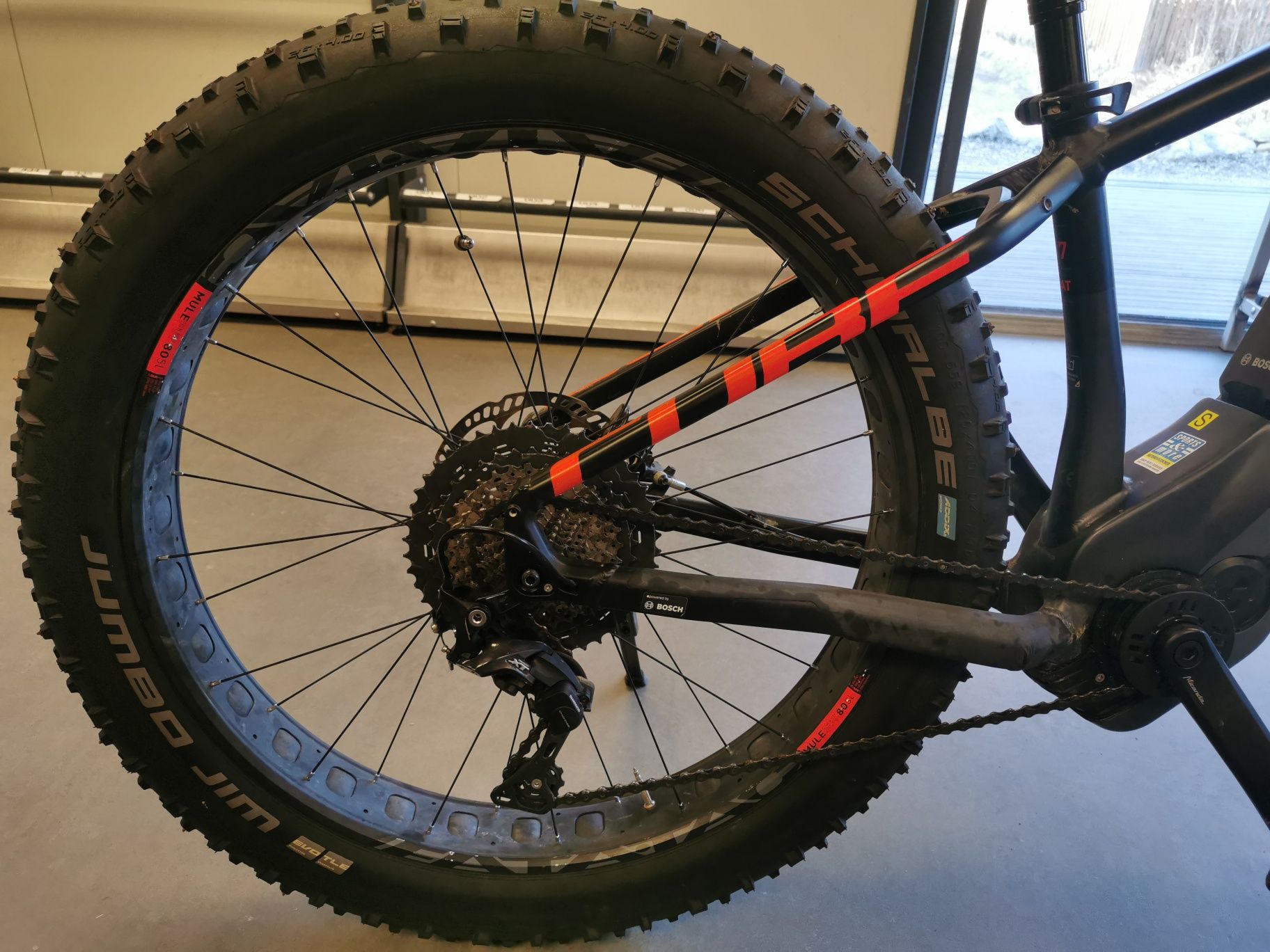 Bicicleta electrica e bike, Fat Bike Cube Nutrail