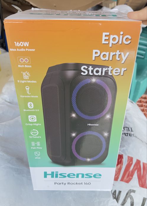 Hisense party rocket 160W НОВА!!!