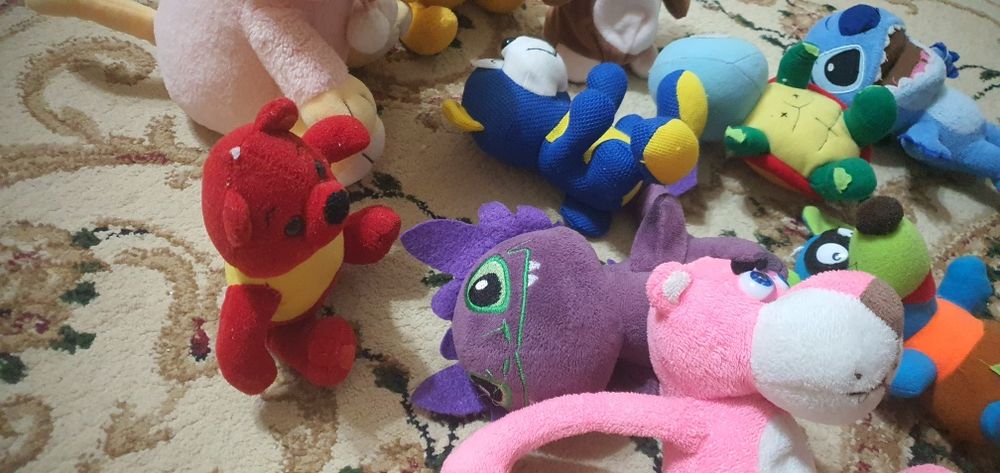 Игрушки мягкие разные не дорого