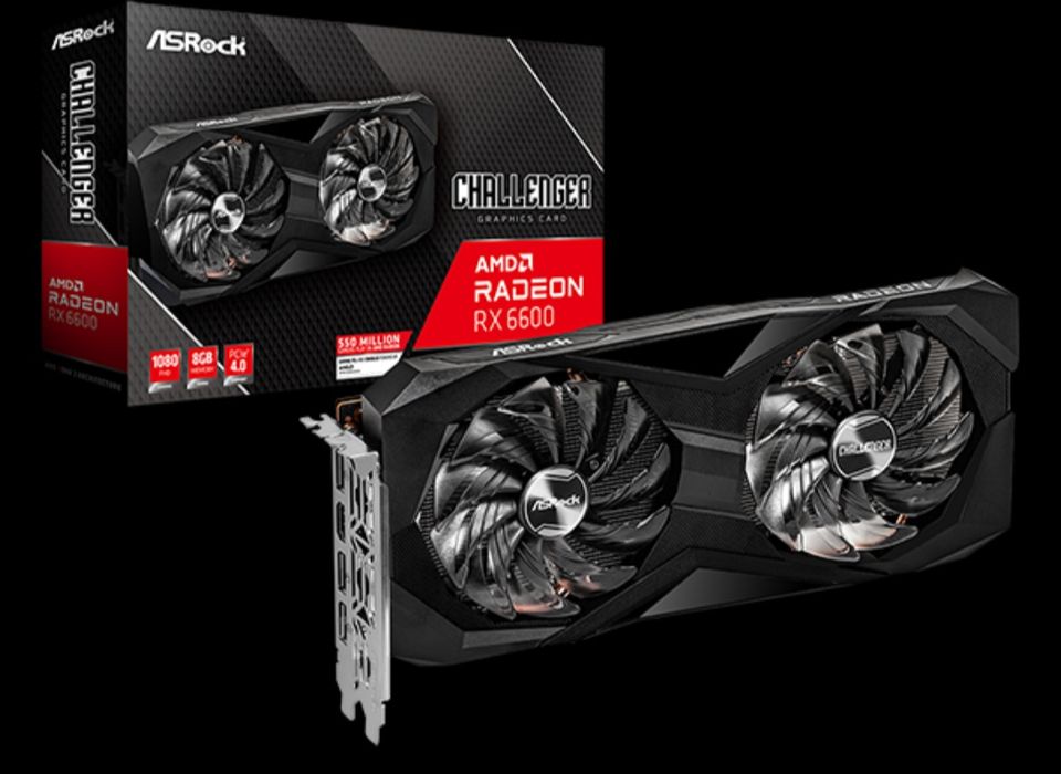 Placa video asrock rx 6600 8 gb cu garanție 1 an