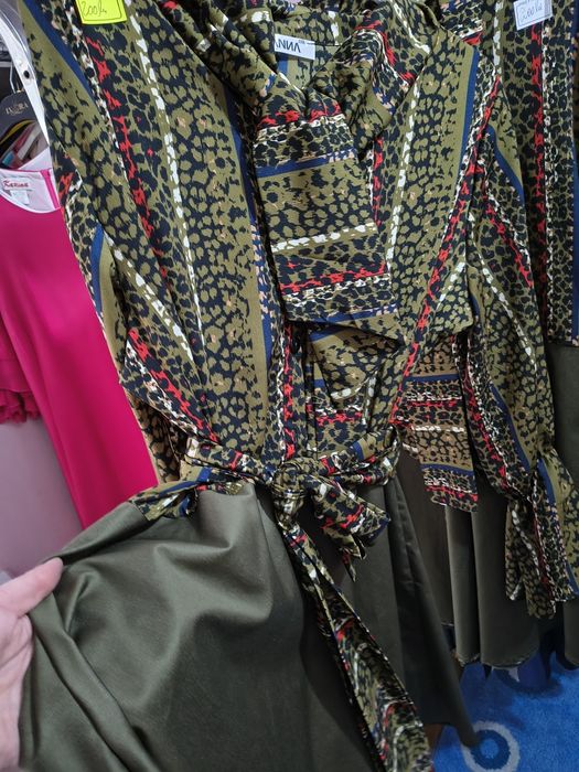 Rochie noua, verde, mărimi XXL, XXXL