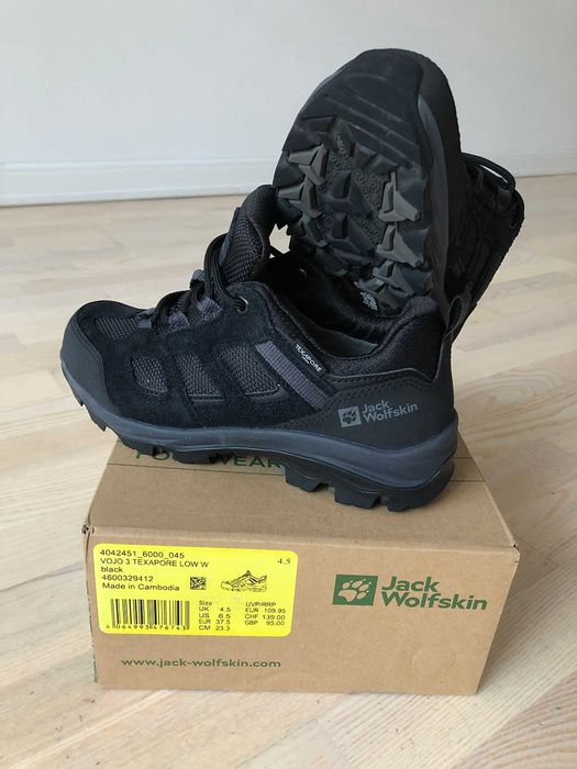 Нови дамски туристически обувки JACK WOLFSKIN, № 36 (23.3 см)