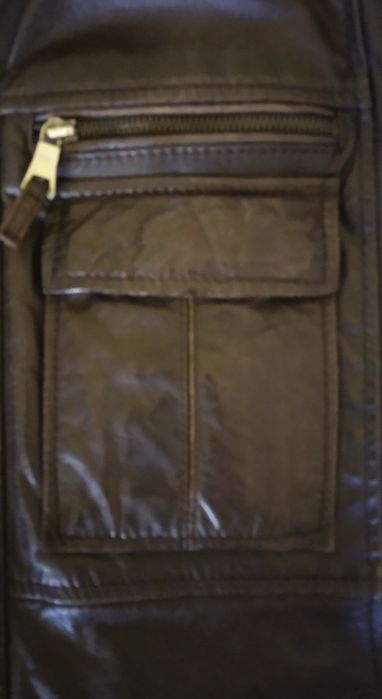 Jachete de piele Zara