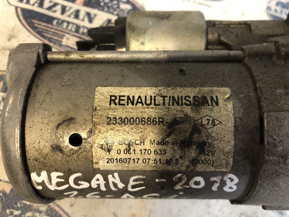 electromotor renault megane 4 1.6 2018